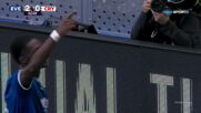 Goal by Everton
