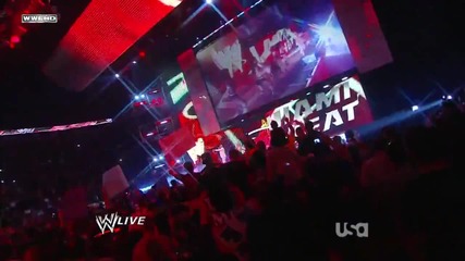 Pitbull поздравява The Rock с Bon Bon [ Monday Night Raw- Високо Качество ]