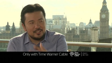 Режисьорът Джъстин Лин дава интервю за филма си Бързи и Яростни 6 (2013)