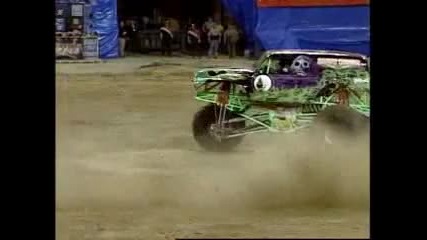 Monster Truck three tires yea baby