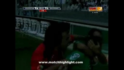27.09.09 С Гол в последните минути Болоня взе точка от Ювентус