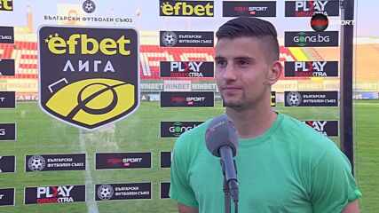 Мартин Смоленски е играч на мача Ботев Враца - Крумовград (1:0)