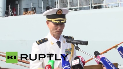 Russia: Chinese destroyer arrives in Vladivostok for joint naval exercises
