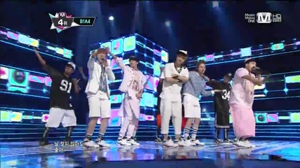 (hd) B1a4 - It's Only My World (sandeul) & What's Going On ~ M Countdown (23.05.2013)