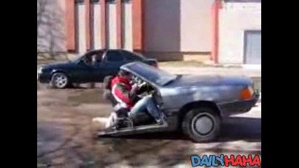 Да караш половин кола !? 