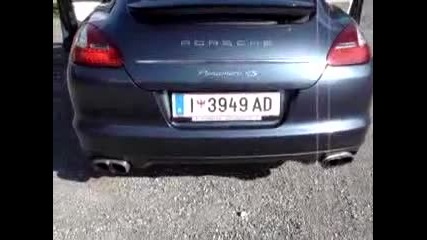 Zvuka na Porsche panamera 4s 