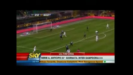 20.2.2010 Интер - Сампдория 0 - 0 