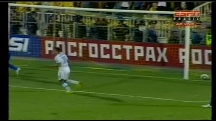 24.07.2010 Фк Ростов 1 - 3 Зенит гол на Кержаков 
