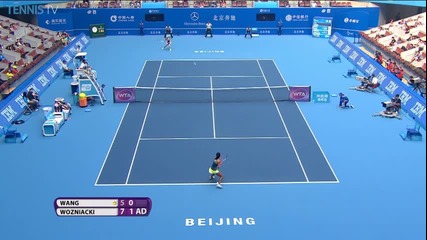 Wta - Beijing 2015 Wang Qiang vs C. Wozniacki