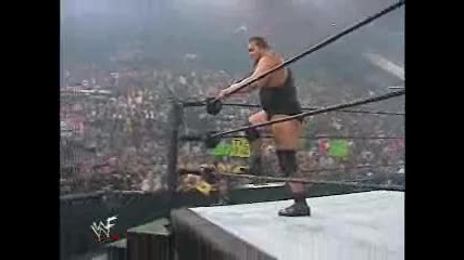 Unforgiven 2001 - Hardy Boyz vs Dudley Boyz vs Hurricane & Lance Storm vs Spike & Big Show 