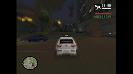 gta san andreas taxi Drift 2012