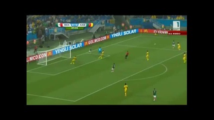 Мексико 1 - 0 Камерун 13.06.14