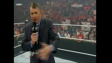 Vince Mcmahon уволнява Bret Hart [ Raw 21.06.10]
