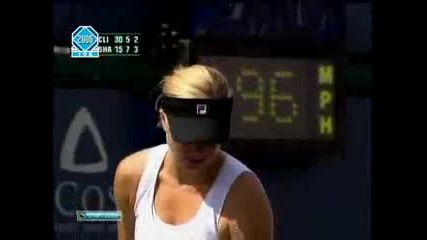Maria Sharapova - Kim Clijsters San Diego 2006