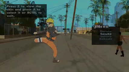 Gta Sa - Naruto mod New!!