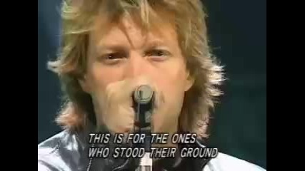 Bon Jovi It s My Life Live 