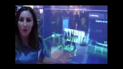 Intel Core i7 Processor & 3d Holographic Display at 2009 Ces Show in Las Vegas