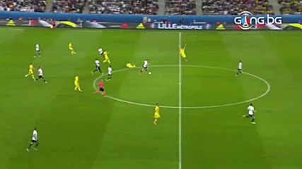 Германия - Украйна 1:0 /първо полувреме/