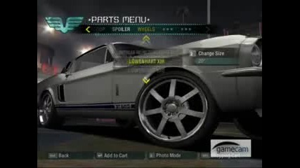 Need For Speed Carbon - Shelby Gt 500 Tuning