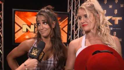 Aliyah & Lacey Evans celebrate shattering the dreams of Dakota Kai & Deonna Purrazzo: WWE.com Exclusive, Sept. 19, 2018