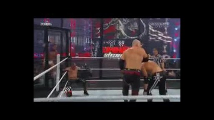 Wwe Elimination Chamber 2011 Smackdown Elimination Chamber Match part 1 
