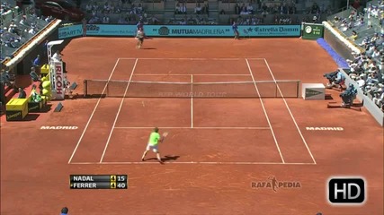 Nadal vs Ferrer - Madrid 2013 - Part 1