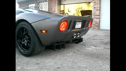 Ford Gt Sound Auspuff, Stevens Garage
