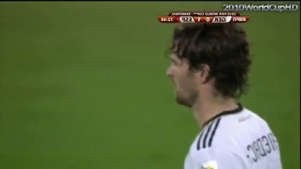 World Cup 2010! Germany - Spain 0 - 1 Puyol Semi - Finals 