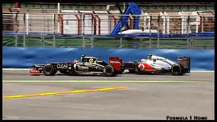 F1 Гран при на Валенсия 2012 - избрани моменти [hd]