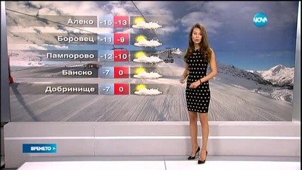 Прогноза за времето (17.02.2015 - обедна)