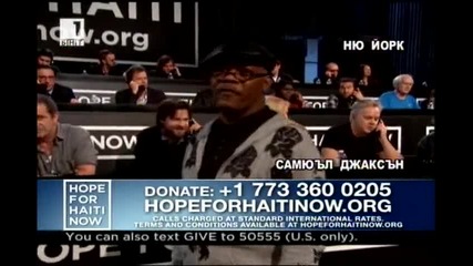 Samuel Jackson - Hope For Haiti Now 