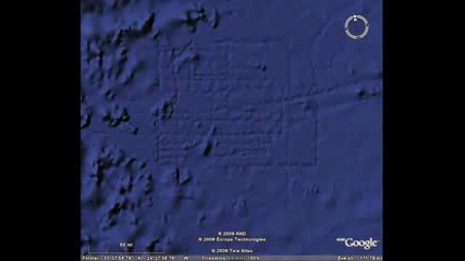 Атлантида в Google Earth