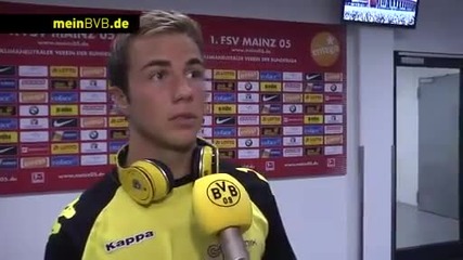 Интервю с Mario Gotze