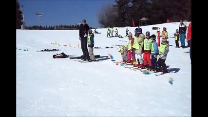 Ски училище на Витоша, Цдг 173 Алиса, март 2013 / видео