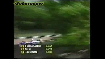 Jacques Villeneuve & Michael Schumacher - Montreal Canada Qualifying 1997