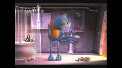 3d Animation Short Bath Time
