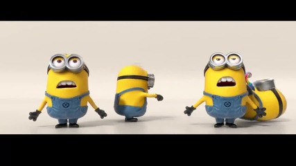 Най-лудата! The Minions - Banana Song + Субтитри