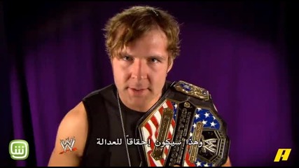 Dean Ambrose - Abu Dhabi Tour Promo