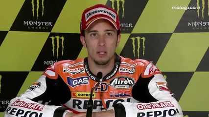 Andrea Dovizioso interview after the French Gp