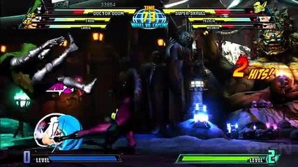 Marvel vs Capcom 3. Fate of Two Worlds Video Preview 
