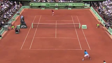 Nadal vs Federer - Roland Garros 2011!