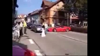 Ferrari car accident