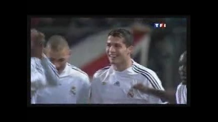 08.12.09 Olympique Marseille - Real Madrid 1 - 3 C.ronaldo 