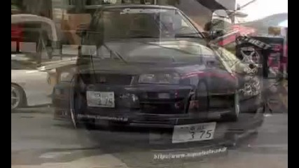 700 к.с. Nissan R34 Gtr прави 300km/h по улиците !!!