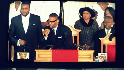 R. Kelly Whitney Houston Funeral - I Look To you #whitneycnn-1