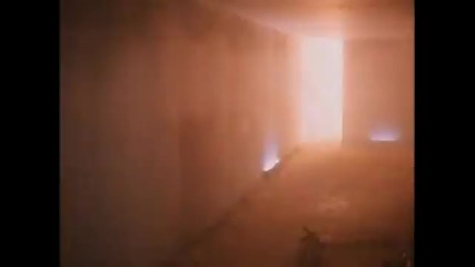 Action scene from the cult movie _digital Man_