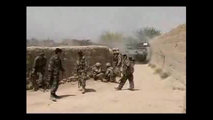 Canadian Forces Fire Fight In Afganistan