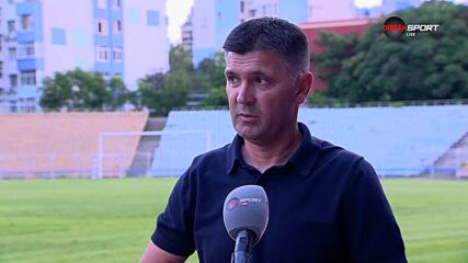 Ангел Стойков: Да си треньор на Черноморец е чест