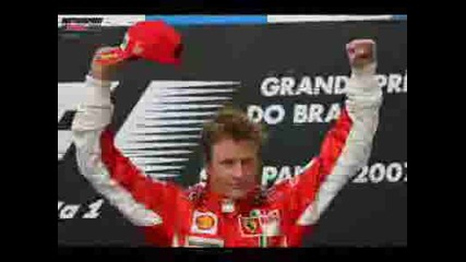 Kimi Raikkonen is the world champion!.avi