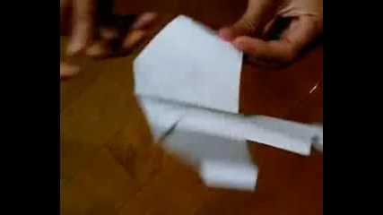 Едно много добро хартиено самолетче!